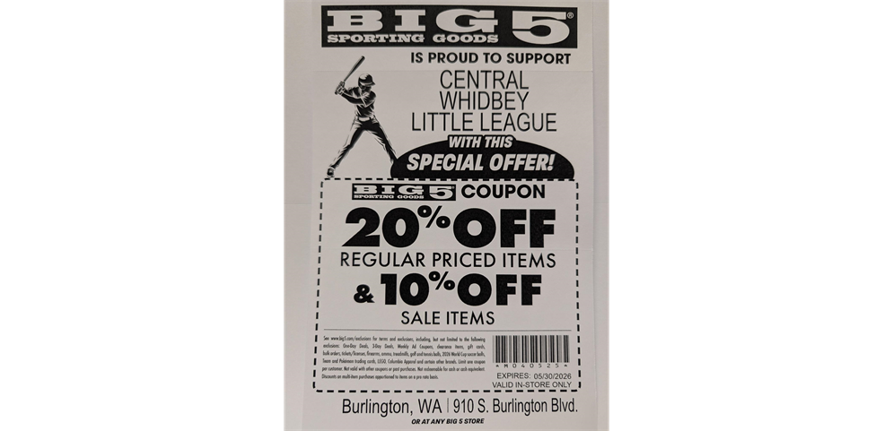 Big 5 Coupon