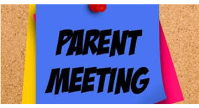 Parent Meeting @ Rhododendron Fields
